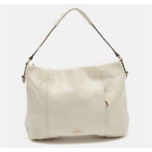 Coach Eastwest Isabell hobo, cream, beige handbag